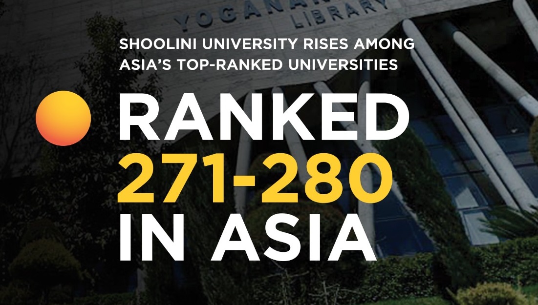 Shoolini University ahead of PU, GNDU in QS rankings